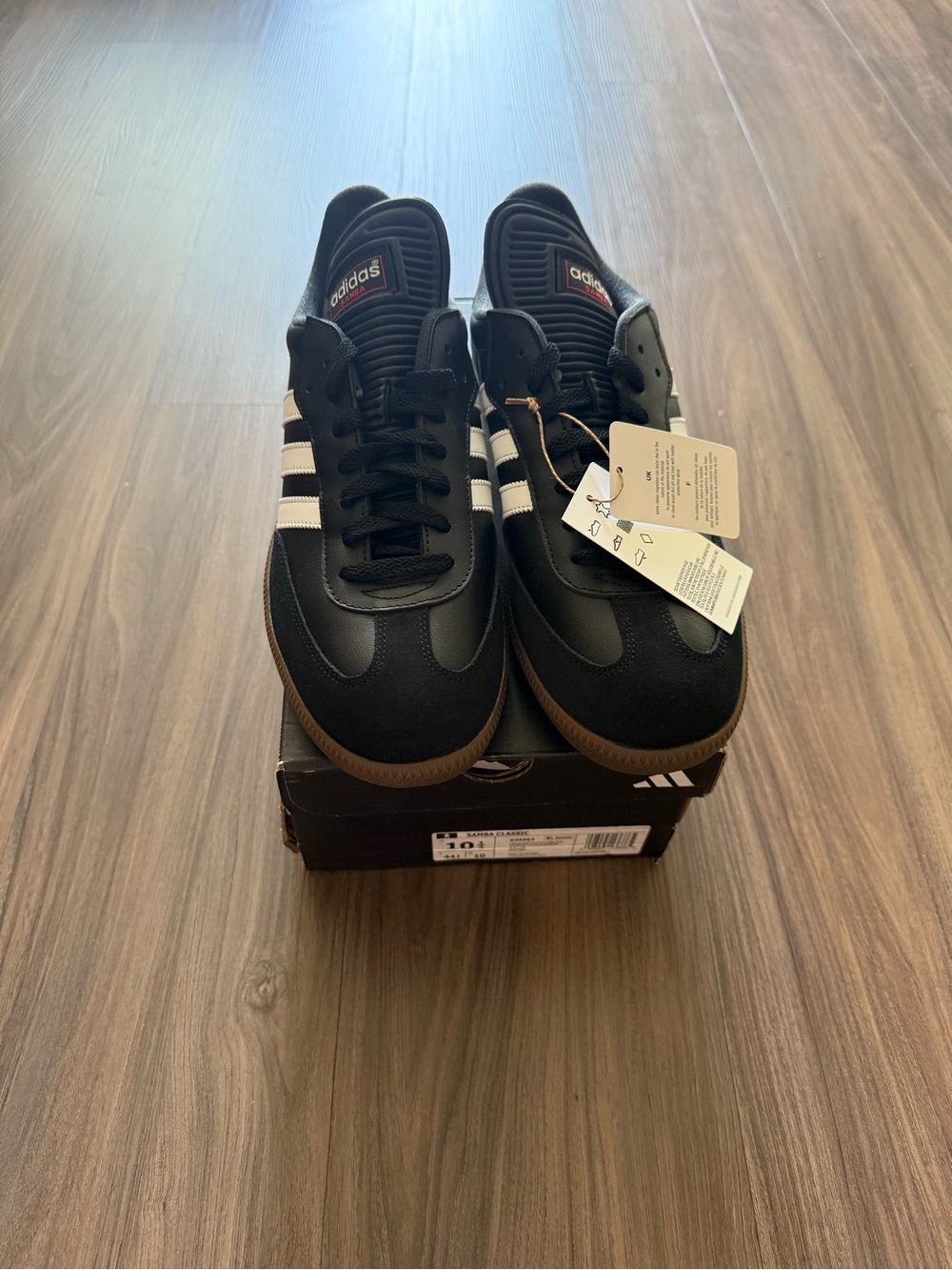 Adidas Samba Classic OG Black Gum - Size 10.5